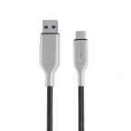 Câble de Charge et Synchro Ultra Rapide - USB Vers Type C - 1m 5A - Noir - Forever