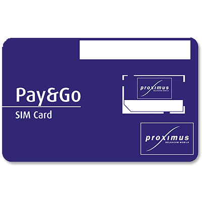 suck Think ahead Specificity Proximus Pay&Go+ - Carte Sim prépayée avec 10 € de crédit - Univertel