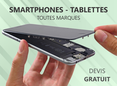 Service réparation Smartphones, Tablettes, GSM