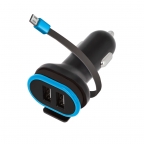 Chargeur auto 2xUSB 3A + Câble Micro USB - CC-02 - Forever