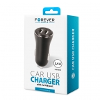 Adaptateur chargeur auto 2xUSB 2.4A - CC-03 - Forever