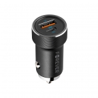 Car charger adapter 1xUSB 1xType C - 20W - Forever