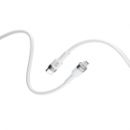 Câble de Charge Rapide Flexible - USB-C vers Lightning - 1m 20W - Blanc - Forever