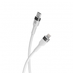 Câble de Charge Rapide Flexible - USB-C vers Lightning - 1m 20W - Blanc - Forever