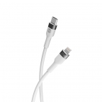 Câble de Charge Rapide Flexible - USB-C vers Lightning - 2m 20W - Blanc - Forever