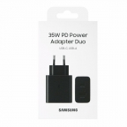 Samsung Chargeur Secteur Duo 35W - Noir - EP-TA220NBE - Packaging Original