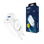 Chargeur Secteur 2 en 1 PD 1xUSB 1xUSB-C 33W pour Apple - Hardy Charger - 3mk