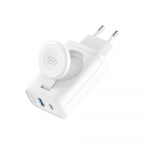 Chargeur Secteur 2 en 1 PD 1xUSB 1xUSB-C 33W pour Apple - Hardy Charger - 3mk