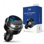 Bluetooth FM Transmitter handsfree and car charger 2xUSB 1xUSB-C 20w - TR-360 - Forever