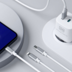 Câble 3 en 1 - USB+USB-C/Micro+USB-C+Lightning 1.5m - Hyper Cable 3in1 - 3mk