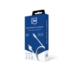 Câble USB/Lightning 2.1A 1.2m - Hyper Cable - 3mk