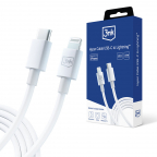 Câble USB-C/Lightning 20w 1.2m - Hyper Cable - 3mk