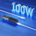 Chargeur voiture 1xUSB 1xUSB-C 100w - Hyper Car Charger - 3mk