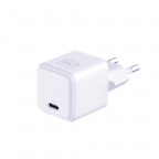 Chargeur Secteur 1xUSB-C PD 25W + Câble USB-C/USB-C - Hyper Charger - 3mk
