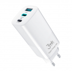 Chargeur Secteur 1xUSB 2xUSB-C 65W - Hyper Charger - 3mk