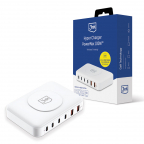 Station de charge 1xUSB 3xUSB-C 240W - Hyper Charging Station - 3mk