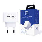 Chargeur Secteur 2xUSB-C 35W - Hyper Charger - 3mk