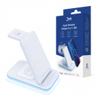 Chargeur sans fil 3 en 1 15w - Hyper Wireless Charger - 3mk