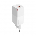 Ultra Fast wall charger adapter  1xType C + 1xUSB QC3.0 - 65W - Forever