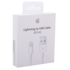 Apple câble data USB et charge Lightning iPhone 5/6/7/8/X - MA291ZM/A 0,5M - Packaging Original