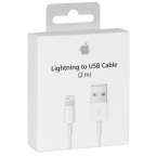Apple USB Sync and Charging Cable Lightning for iPhone 5/6/7/8/X - MD819ZM/A 2M - Original Packaging