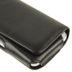 Eco leather belt case - UniBelt 4.0 - Black - Phonit