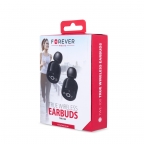 Oreillettes stéréo Bluetooth sans fils - TWE-100 - Noir - Forever