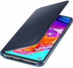 Samsung Galaxy A70 A705 - Etui à Rabat Wallet Cover - Noir - Original EF-WA705