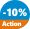 Action -10%