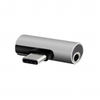 Adaptateur charge et audio - USB-C vers USB-C et jack 3,5 mm - Setty