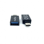 Adaptateur connecteur USB vers Micro USB type C - Maxlife