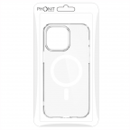 Apple iPhone 16 Pro - Magsafe Silicon soft case - Clear/White - Phonit
