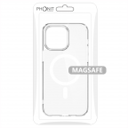 Samsung Galaxy A36 5G - Housse silicone souple Magsafe - Transparent/Blanc - Phonit
