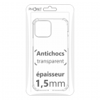 Samsung Galaxy S24 Ultra - Coque antichocs souple transparente - 1.5mm - Phonit