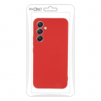 Samsung Galaxy A26 5G - Housse silicone souple - Rouge - Phonit