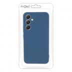 Samsung Galaxy A26 5G - Housse silicone souple - Bleu - Phonit