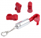 Pack de 20 antivols pour crochets + 1 clé d'ouverture magnétique