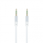 audio aux cable jack 3.5mm - 1 meter - White - Forever
