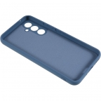 Samsung Galaxy A34 5G - Housse silicone souple - Bleu - Phonit