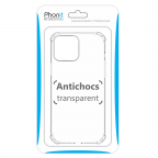 Apple iPhone 7/8/SE2020/SE2022 - Coque antichocs souple - Transparente - Phonit