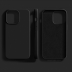 Apple iPhone 14 - Housse silicone souple - Noir - Phonit