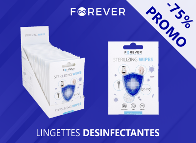 lingettes desinfectantes Forever