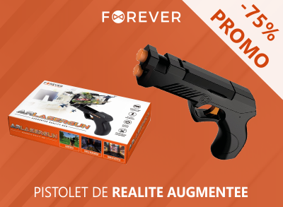 pistolet réalité augmentée Forever