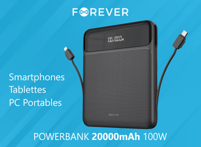 Batteries de secours smartphone tablettes et pc portables
