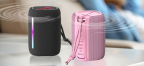 Enceinte Bluetooth 10W - BS-10 - Rose - Forever