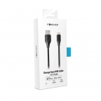 Fast USB data cable charge and sync - Micro USB/Android - 1.5m 3A - Black - Forever