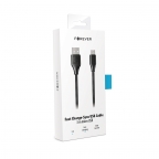 Câble de Charge et Synchro Rapide - Micro USB/Android - 3m 3A - Noir - Forever