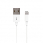 USB data cable charge and sync - iPhone/Lightning - White - Forever