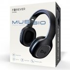 Wireless bluetooth headset - Mussio - BTH-505 - Black - Forever