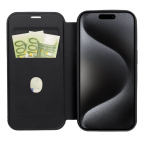 Apple iPhone 15 Pro Max - Etui Folio à Clapet Magsafe - Noir - AirBook - Phonit